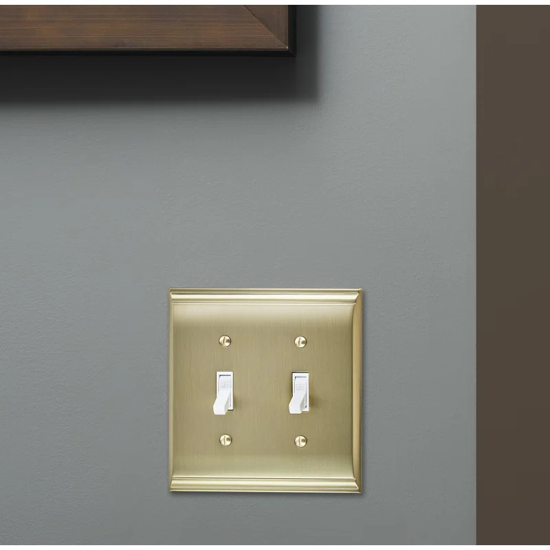 Candler 2-Gang Toggle Light Switch Wall Plate