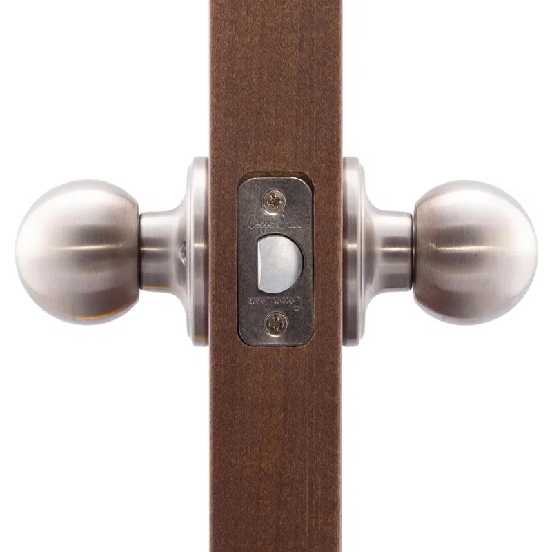 Ball Passage Door Knob with Round Rosette