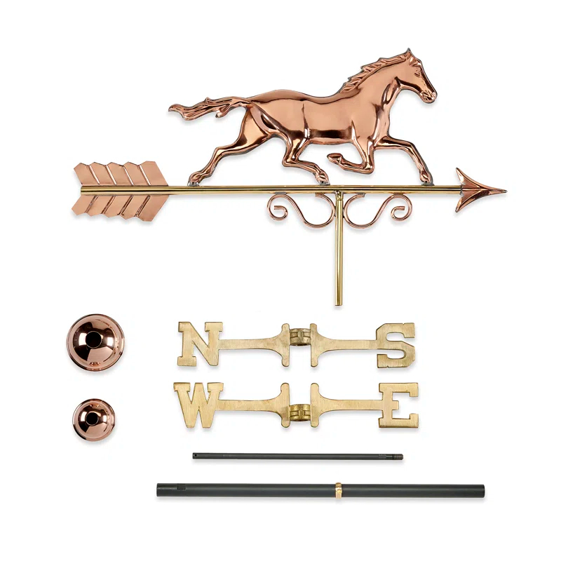 Good Directions 33'' H Metal Animals Weathervane