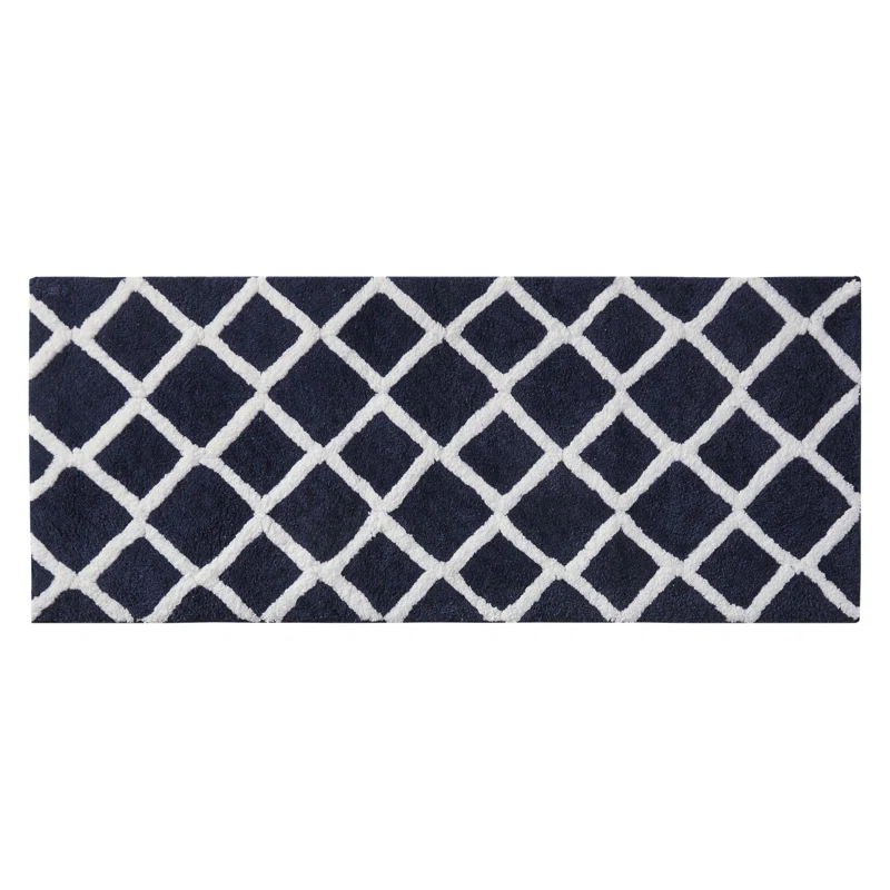 Madison Park Bittman Reversible High Pile Tufted Bath Rug