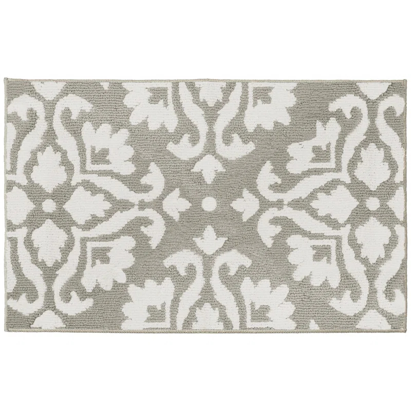Laura Ashley Laura Ashley Mayhew Light Gray/White Area Rug