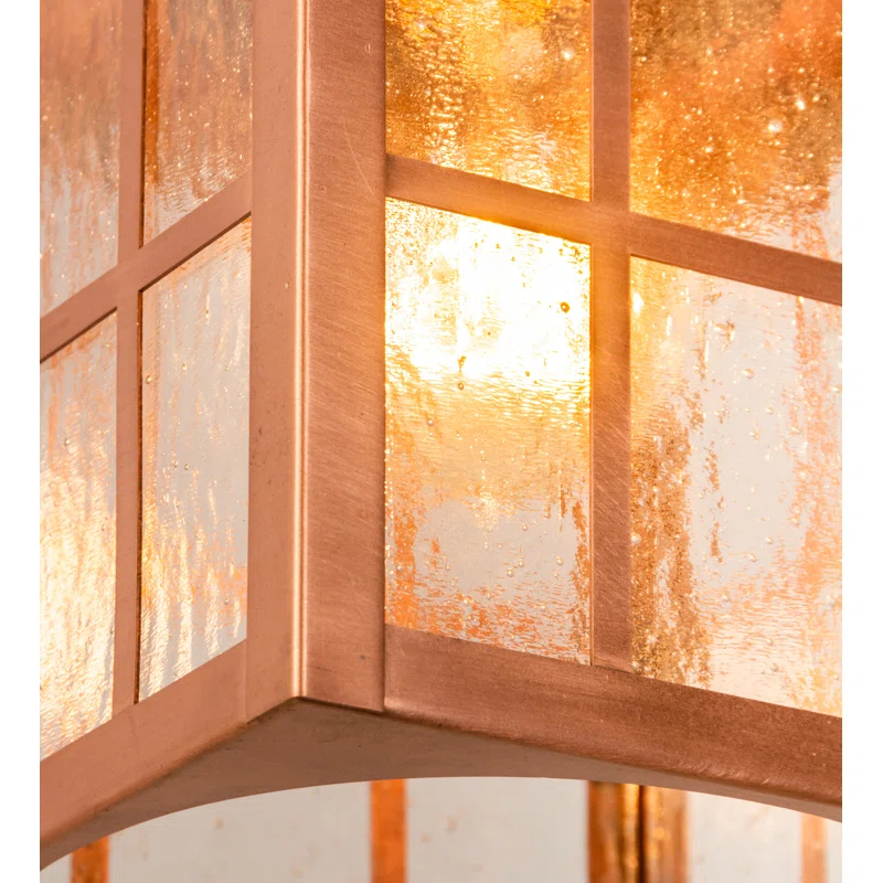 Glass Semi Flush Mount