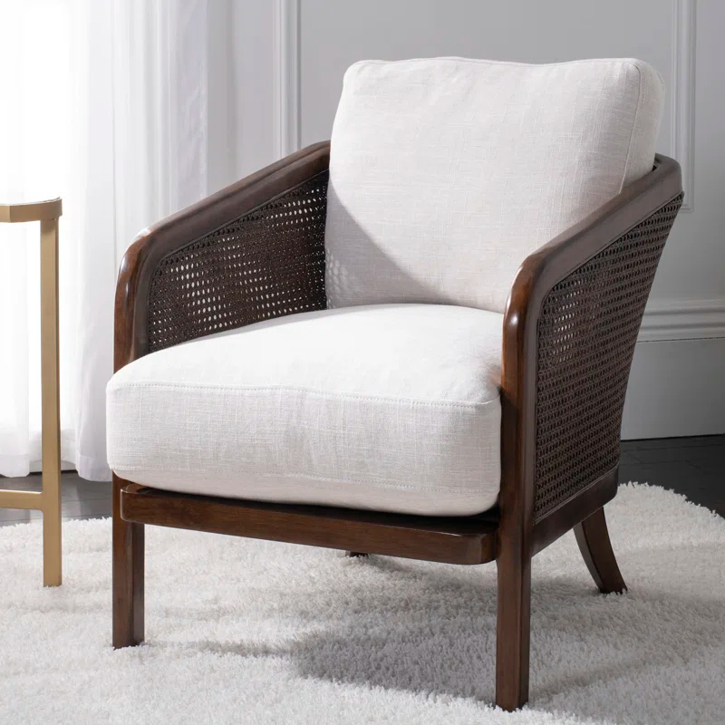 Safavieh Couture Caruso Upholstered Barrel Chair