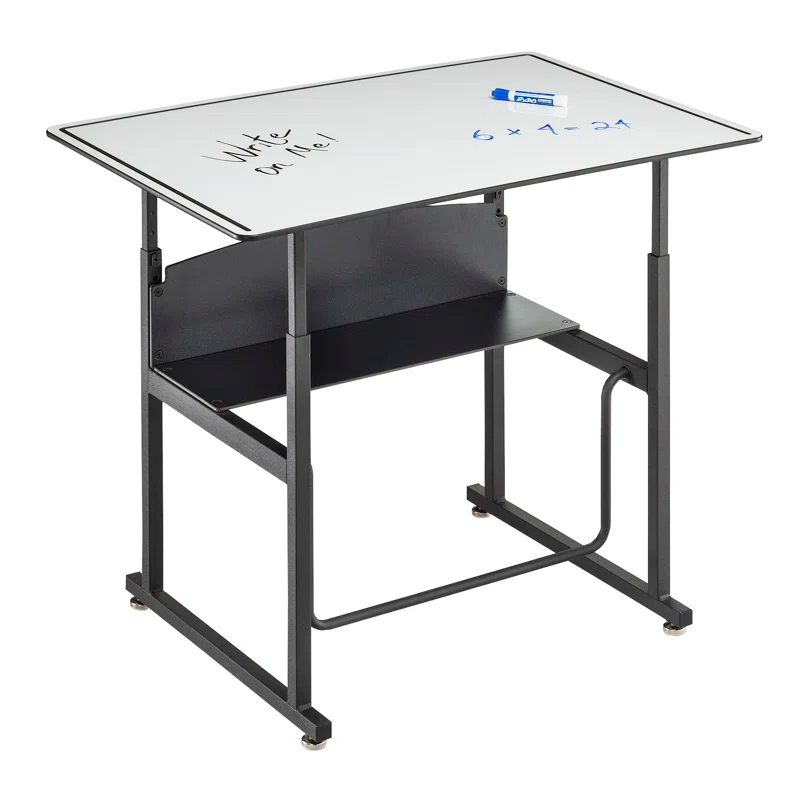 Safco Products Company AlphaBetter® Metal Adjustable Height Open Front Desk