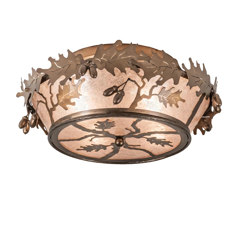 Meyda Lighting Mica Flush Mount