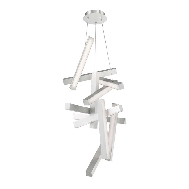 Chaos 12 - Light Dimmable Sputnik Modern Linear Chandelier