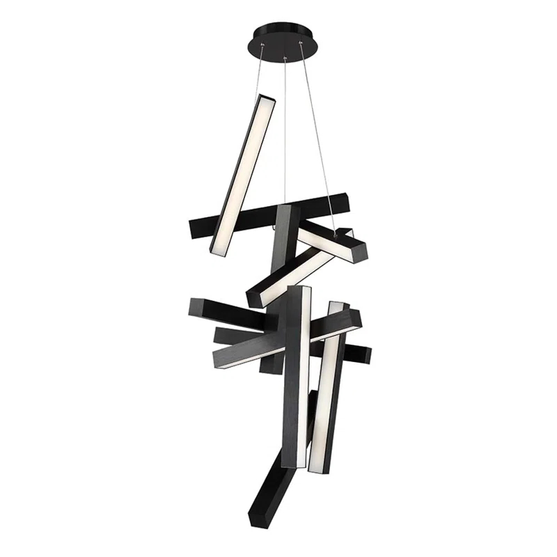 Modern Forms Chaos 12 - Light Dimmable Sputnik Modern Linear Chandelier