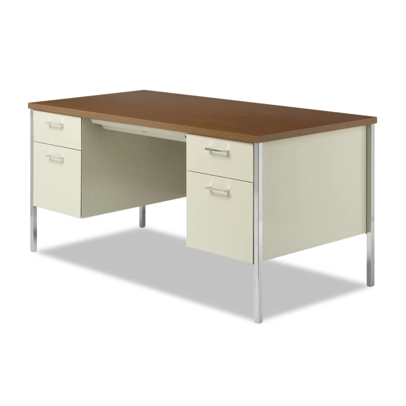 Double Pedestal Steel Credenza
