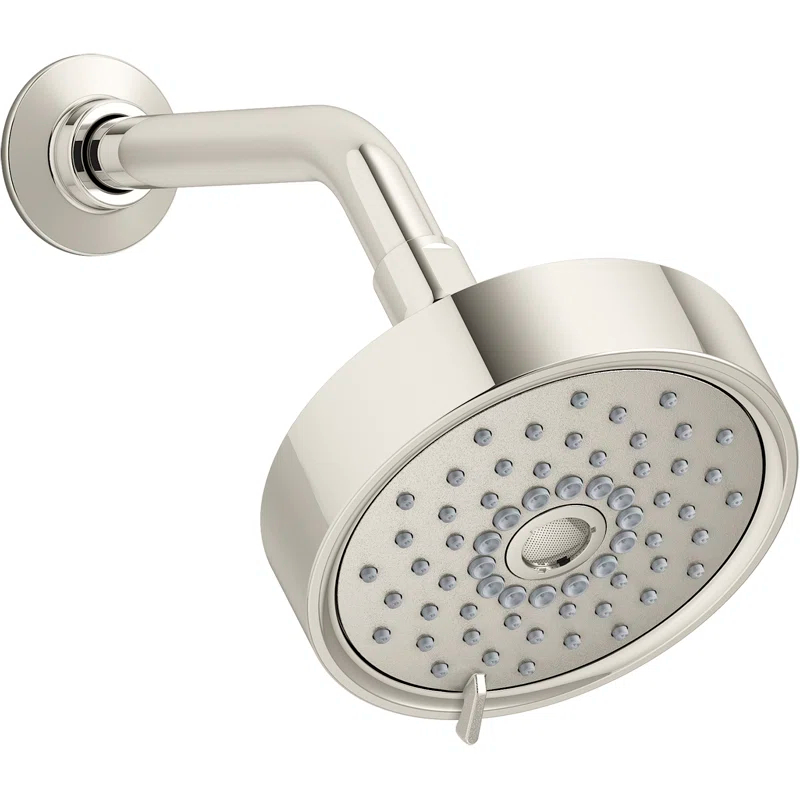 Kohler Purist 2.5 Gpm Multifunction Wall Mount Showerhead, Three Spray Settings, 5.5" High Pressure Spray Head