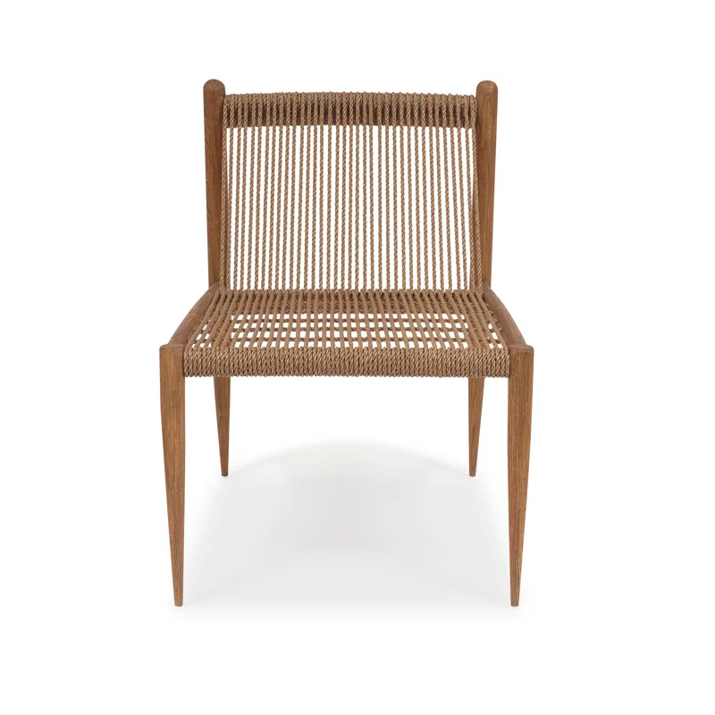 Brownstone Furniture Montauk Solid Wood Ladder Back Side Chair in Praline | Wayfair