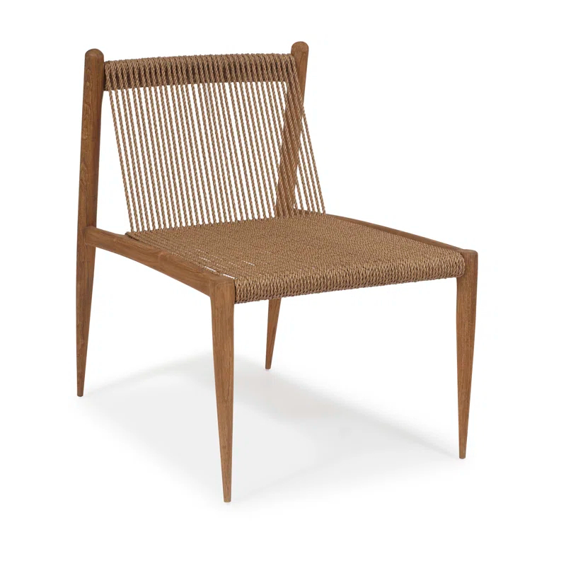 Brownstone Furniture Montauk Solid Wood Ladder Back Side Chair in Praline | Wayfair