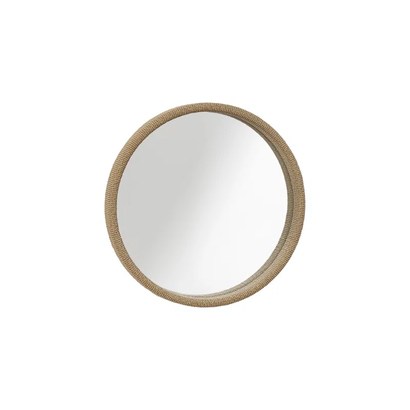 Brownstone Furniture Capri Rope Flat Wall Mirror