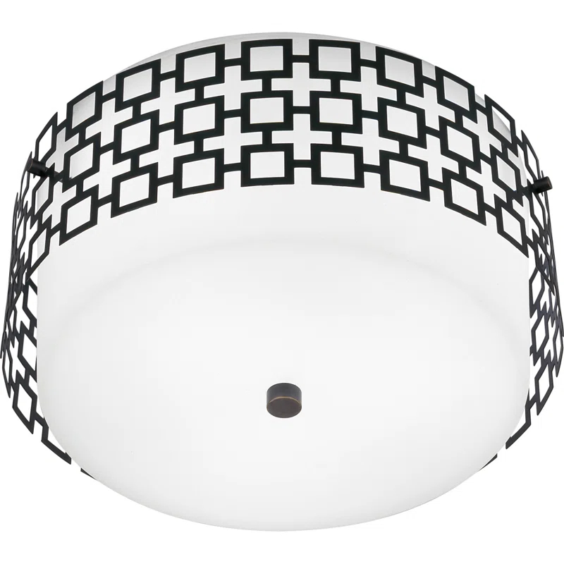 Parker Glass Flush Mount
