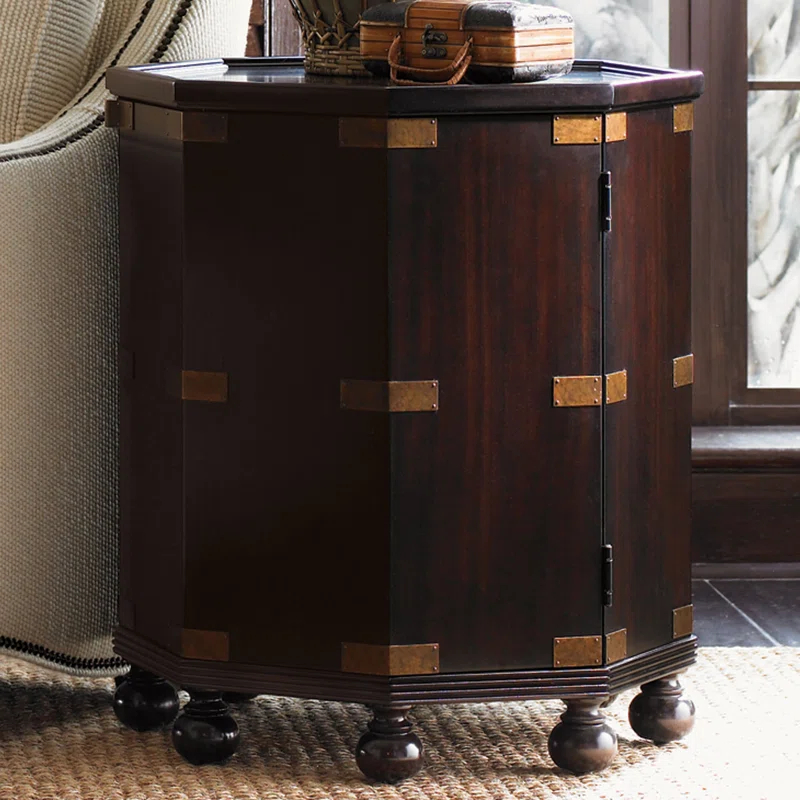 Tommy Bahama Home Royal Kahala Pacific Campaign Accent Table