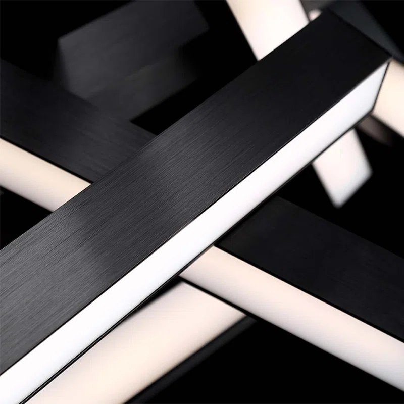Modern Forms Chaos 12 - Light Dimmable Sputnik Modern Linear Chandelier