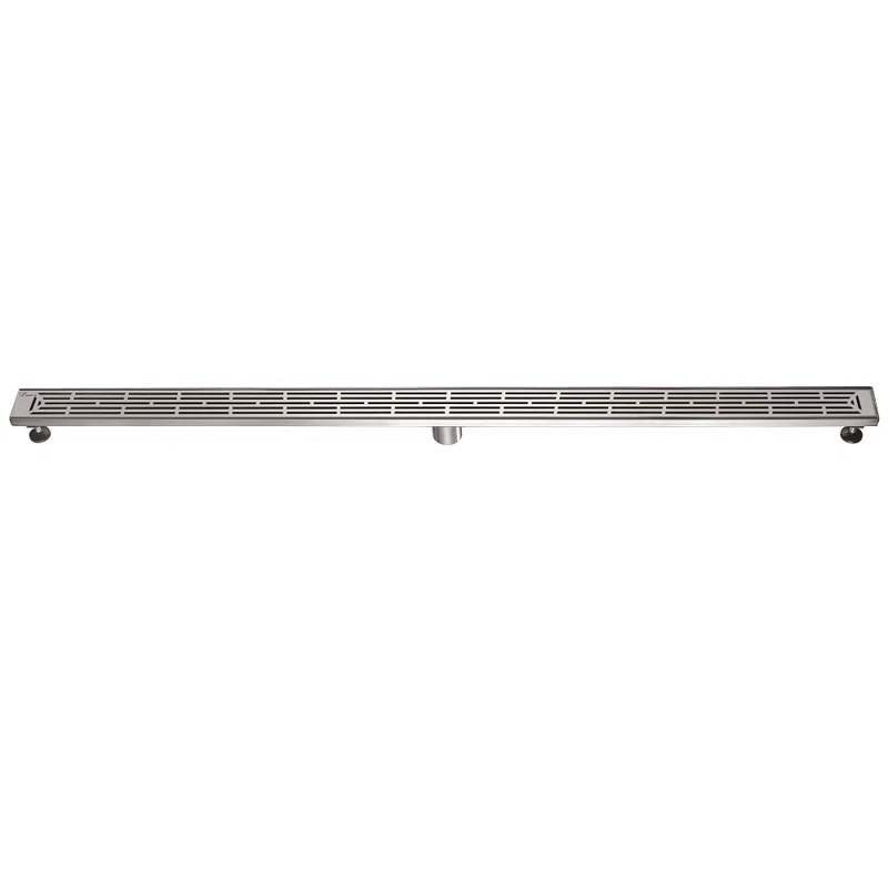 304 Stainless Steel Rectangle Shower Invisible Long Linear Floor Drain