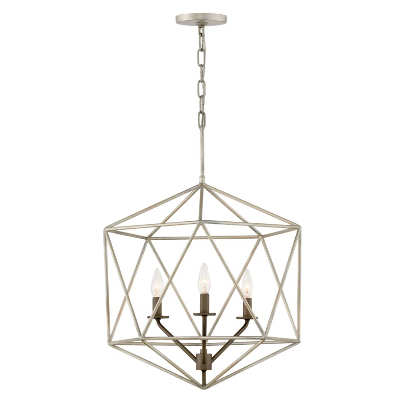 Astrid 5 - Light Candle Style Geometric Chandelier
