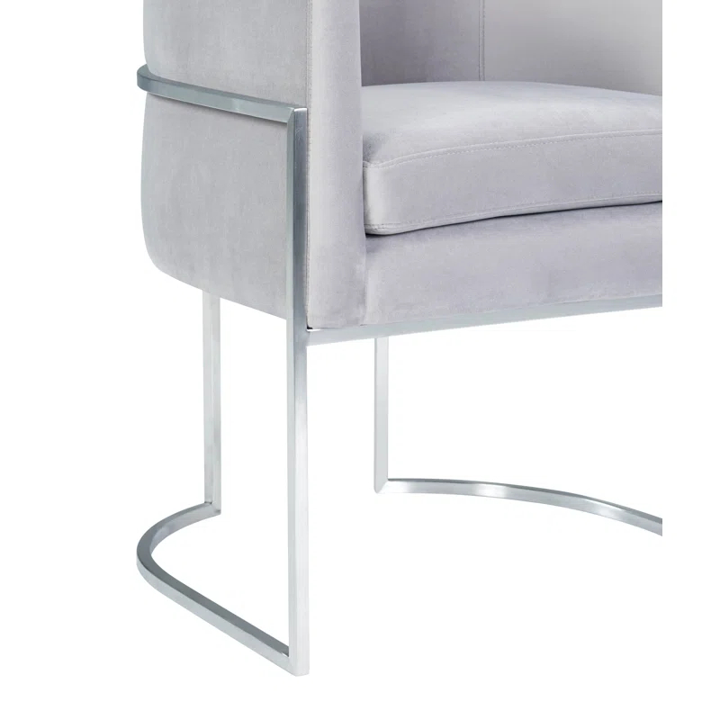 Giselle Velvet Upholstered Armchair