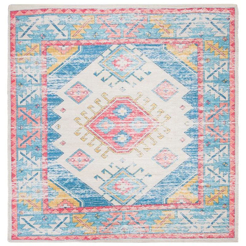 Bungalow Rose Joppatowne Hand Loomed Performance Oriental Rug