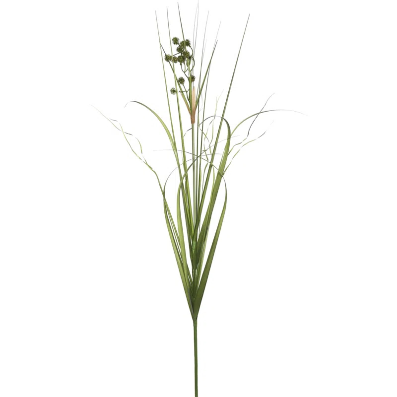 Gracie Oaks 36'' Faux Grass in Pot