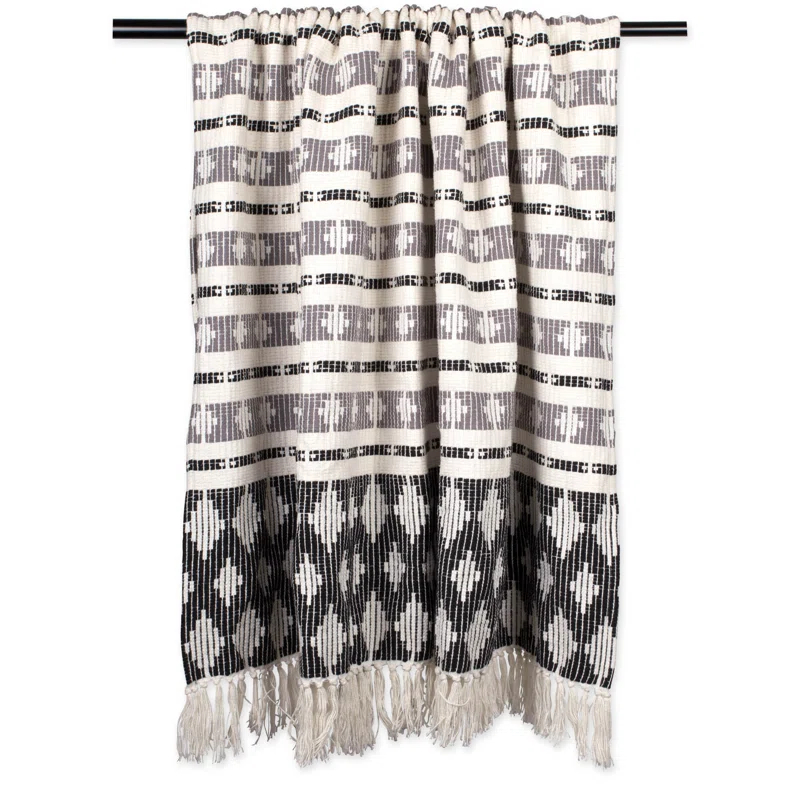 Design Imports Dll Hand Woven Throw Blanket
