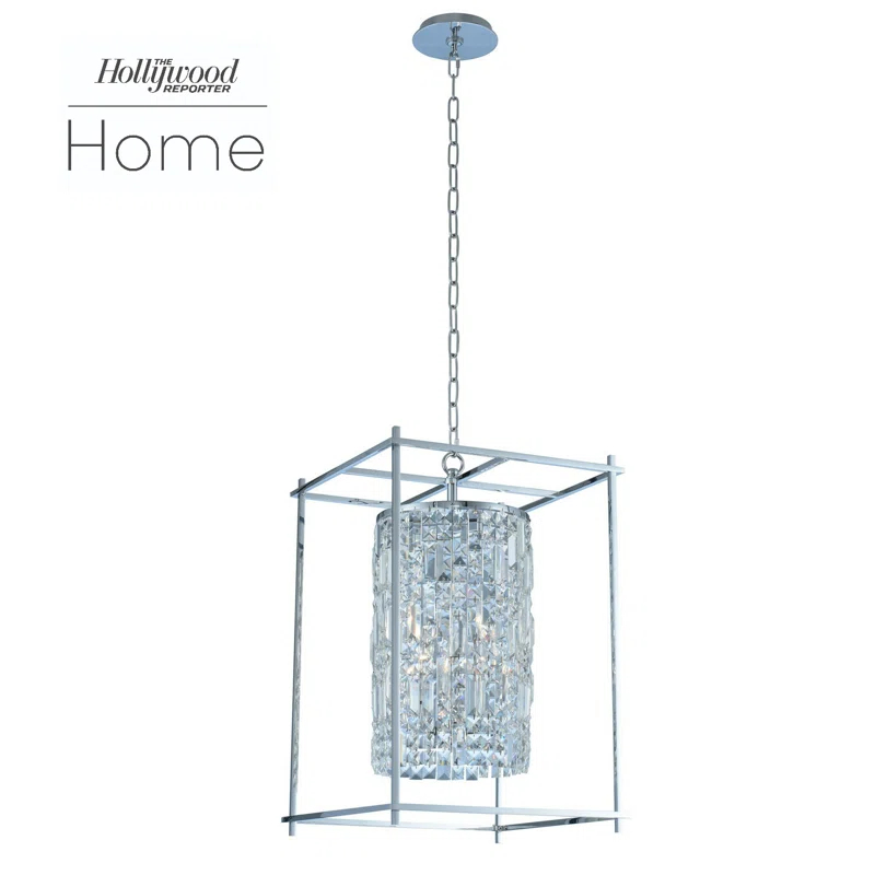 Joni 6 - Light Dimmable Square / Rectangle Chandelier