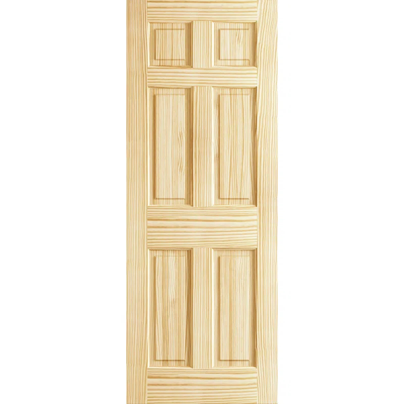 Frameport Solid + Manufactured Wood Paneled Unfinished Slab Door