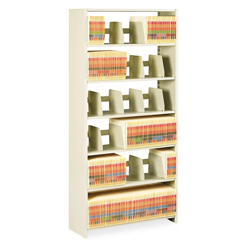 Tennsco Corp. Tennsco Snap-Together Open Shelving Units, Starter Metal Flat Files Open