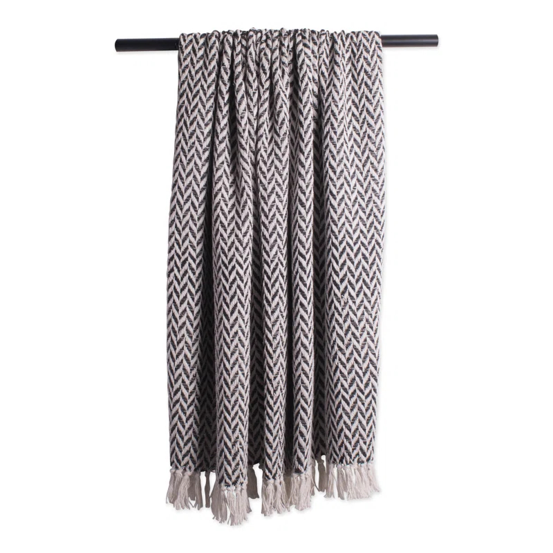 Design Imports Dll Hand Woven Throw Blanket