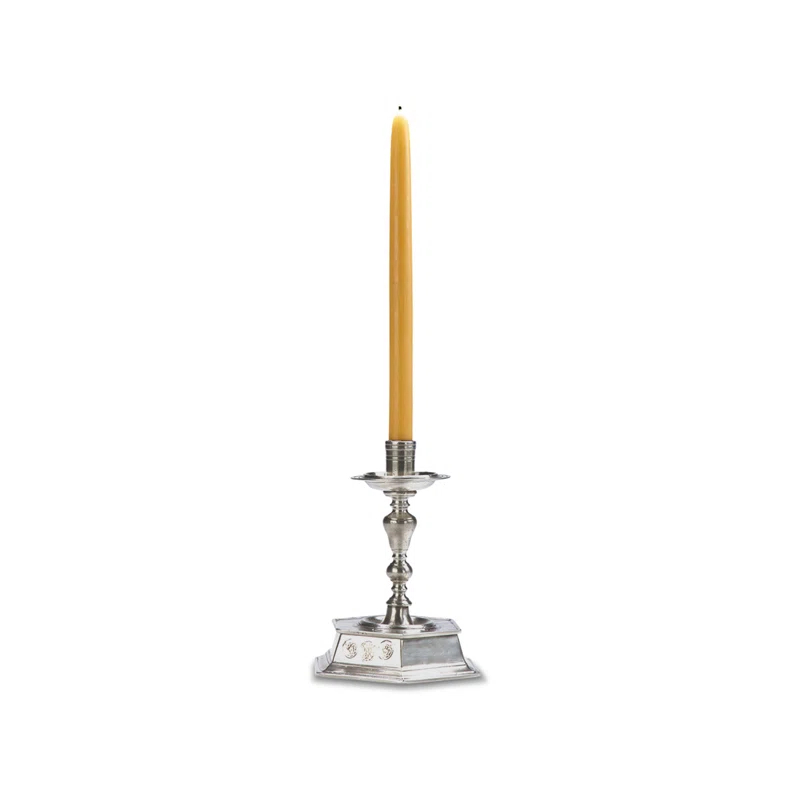 Flanders 7.5'' H Metal Tabletop Candlestick