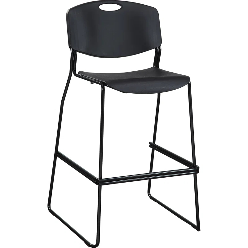 Lorell Hospitality Counter Stool with Metal Frame