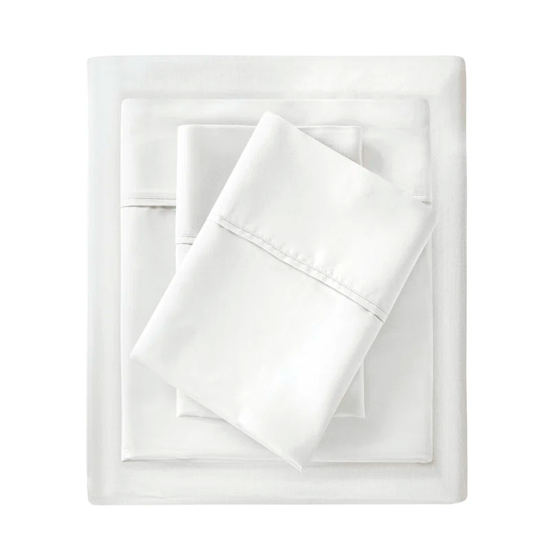 Madison Park 1500 Thread Count Cotton Blend 4-Piece Sheet Set
