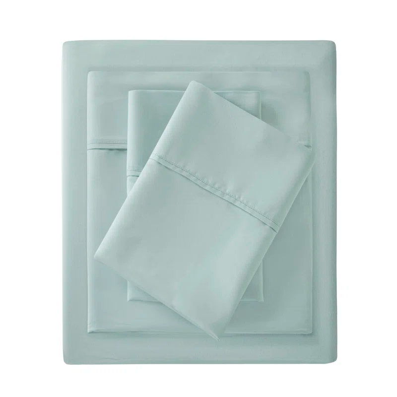 Madison Park 1500 Thread Count Cotton Blend 4-Piece Sheet Set