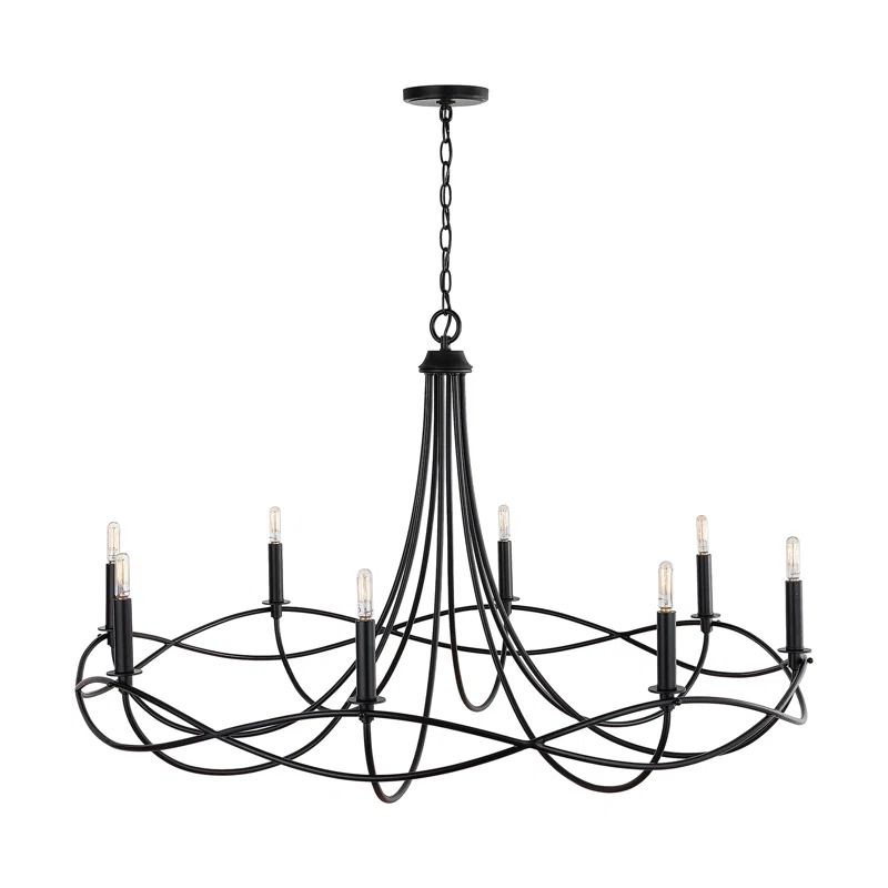 8 - Light Dimmable Classic / Traditional Chandelier