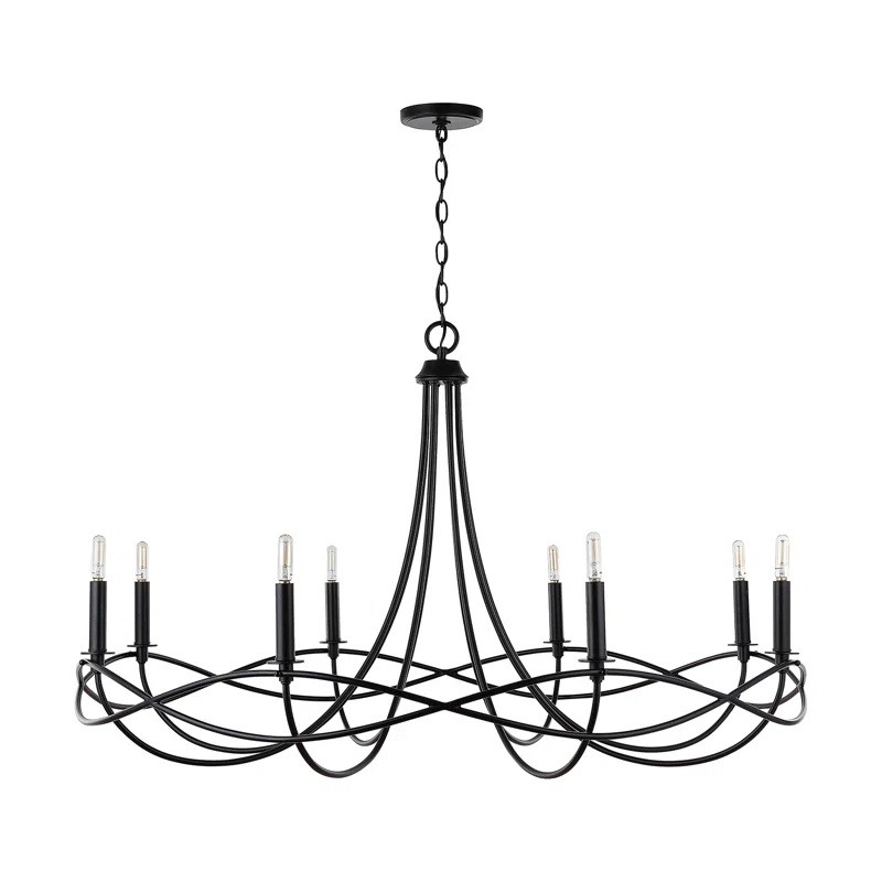 8 - Light Dimmable Classic / Traditional Chandelier