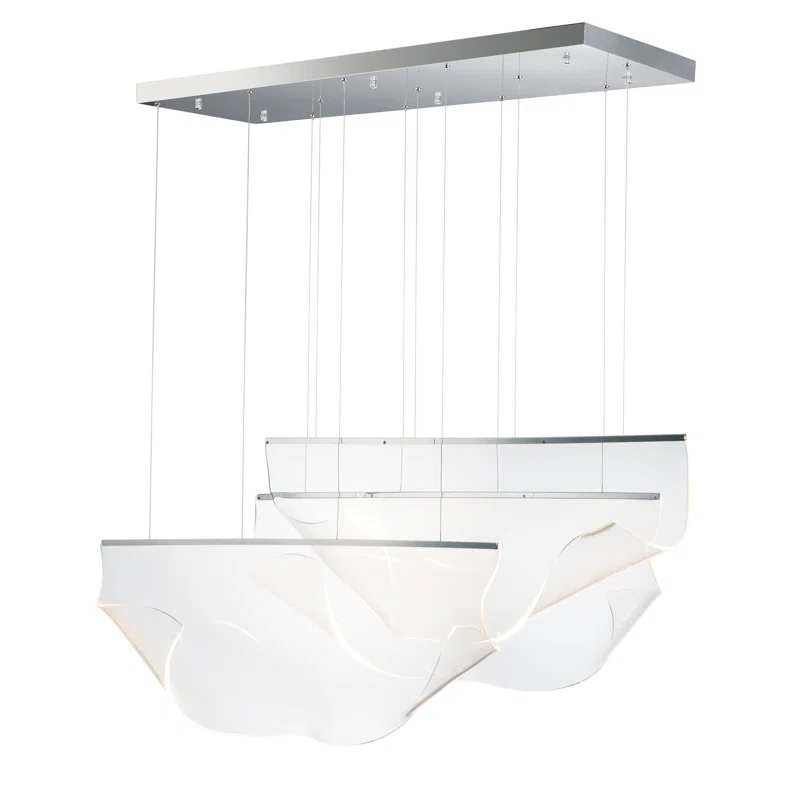 ET2 Rinkle 3 - Light Dimmable LED Geometric Chandelier