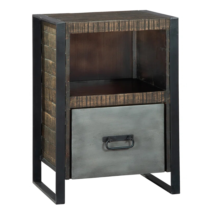 Hekman Office 22" Drawer Acacia File Cabinet