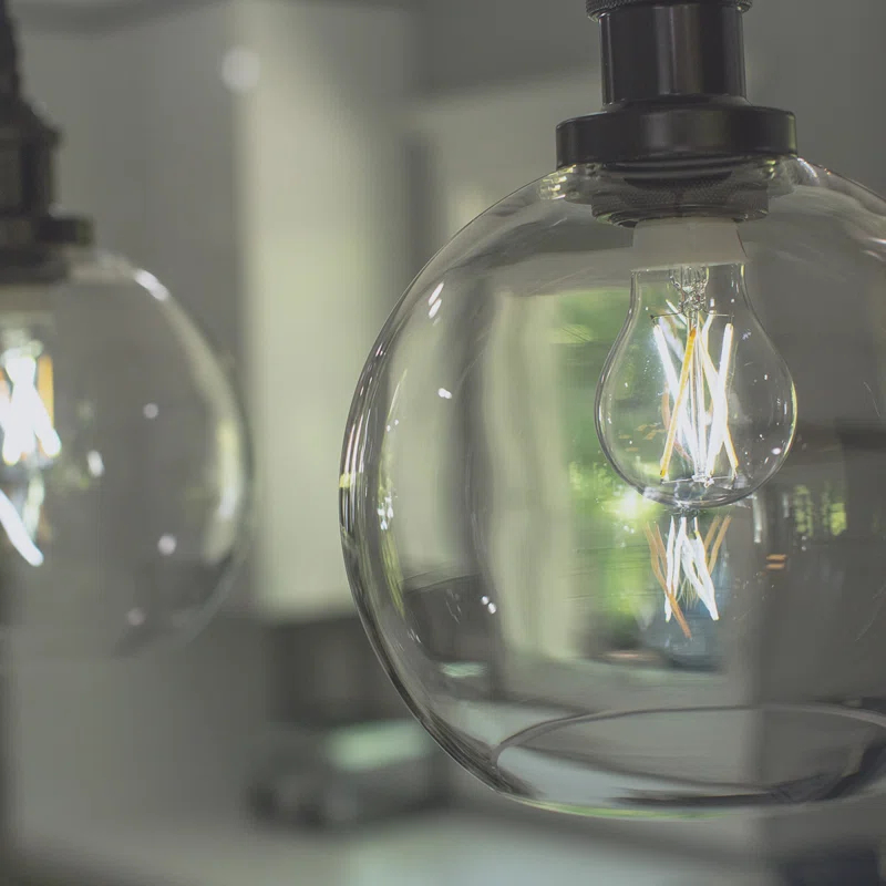 Solana A19 WiFi Connected Edison Filament LED Smart Light Bulb, Single-A19