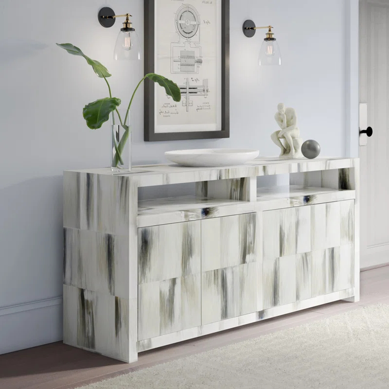 Theodore Alexander Biscayne 67.5'' Solid Wood Console Table
