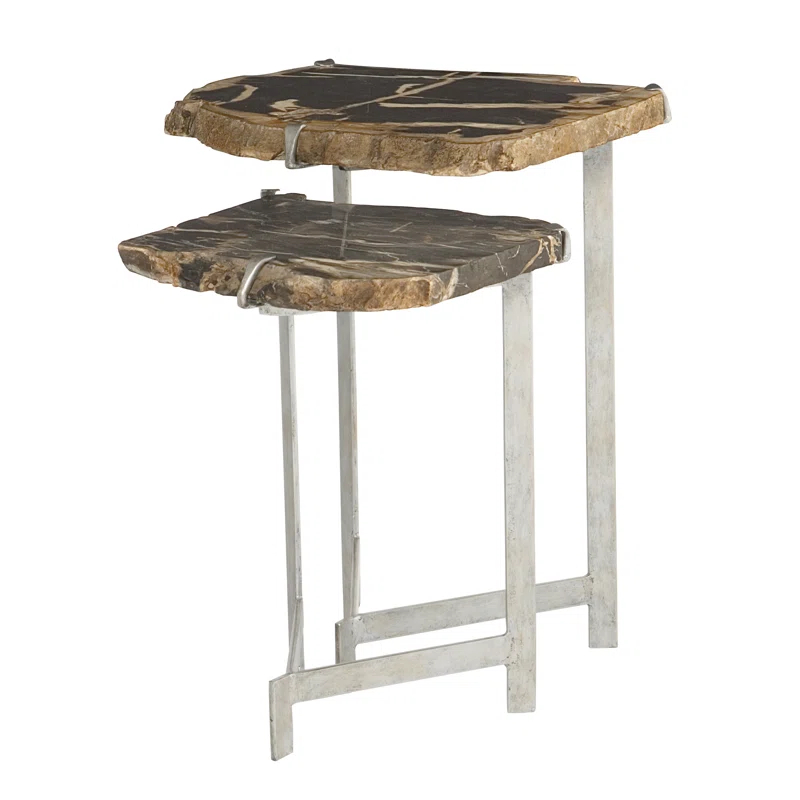 Ardelle Solid Wood Top Nesting Tables