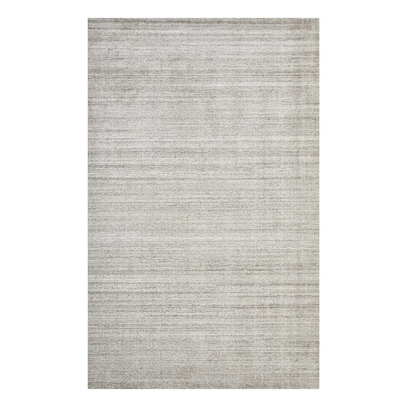 Solo Rugs Halsey Handmade Area Rug, 8 ft x 10 ft, Linen