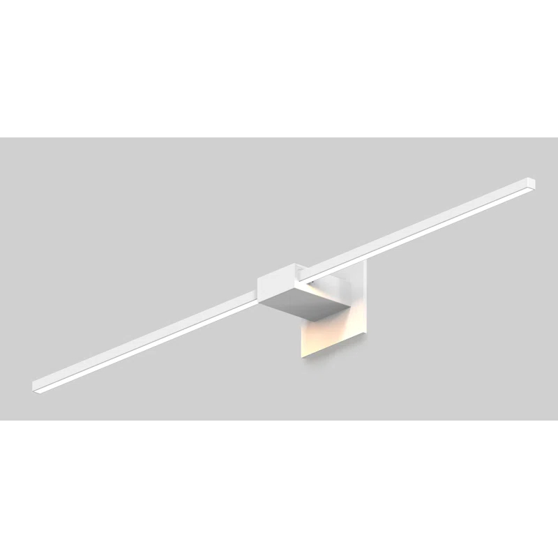 Z-Bar Aluminum LED Armed Sconce