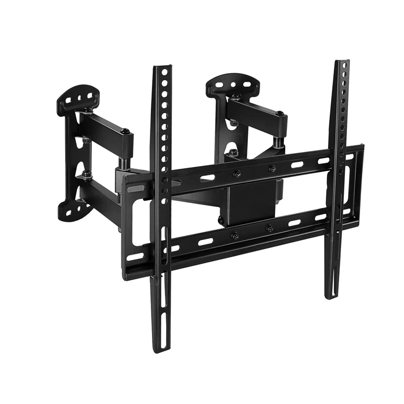 Mount-it Black Corner Mount for Holds up to 66 lbs
