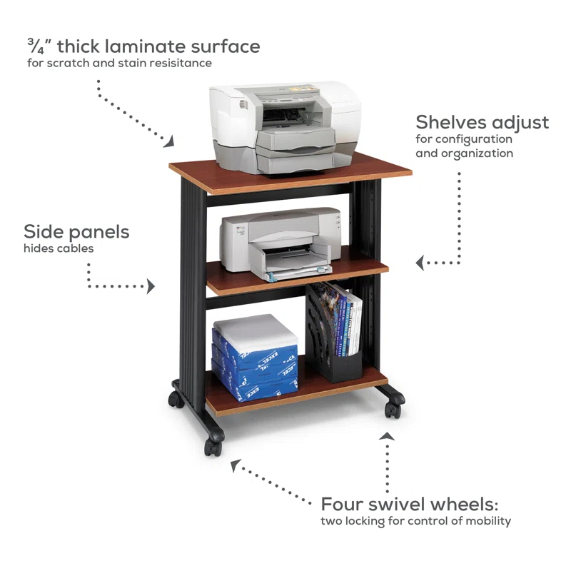 Muv Mobile Printer Stand