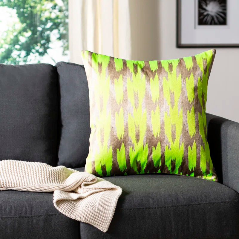 Safavieh Feather Reversible Throw Pillow (Set of 2)