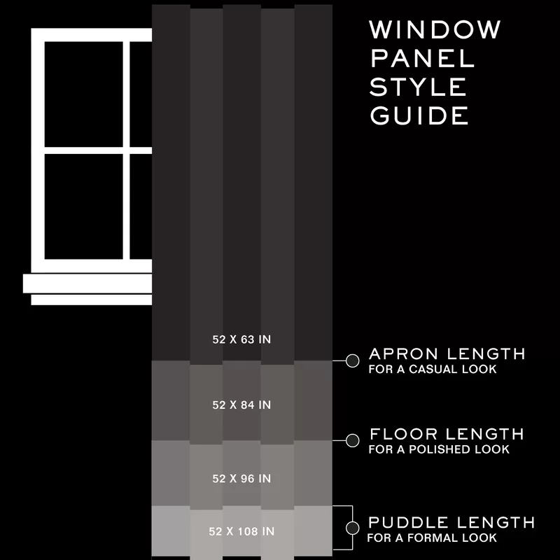 Lauren Ralph Lauren Waller 100% Cotton Blackout Curtain