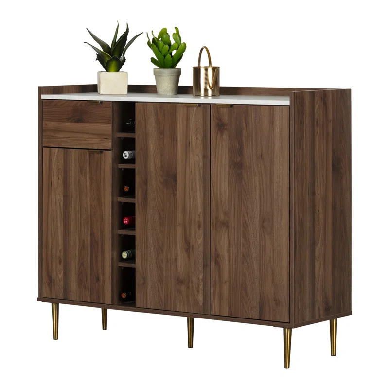 South Shore Hype Buffet with Wine Storage
