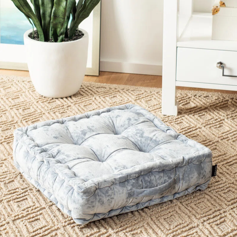 Safavieh Belia Buttons Reversible Throw Pillow