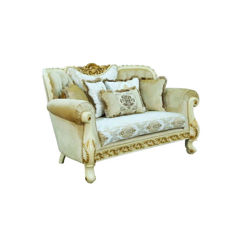 Fantasia 75'' Upholstered Loveseat