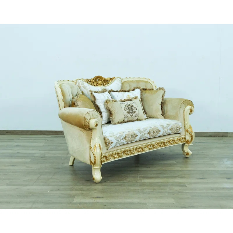 Fantasia 75'' Upholstered Loveseat